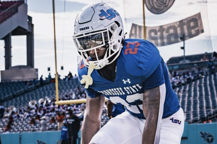 Meet CJ Evans, a top RB prospect from Samford University. Discover his skills and vision as he prepares for the 2026 NFL Draft.